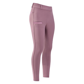 IMPERIAL RIDING Vinterridtights till barn Comfi Sparks FullGrip Mauve