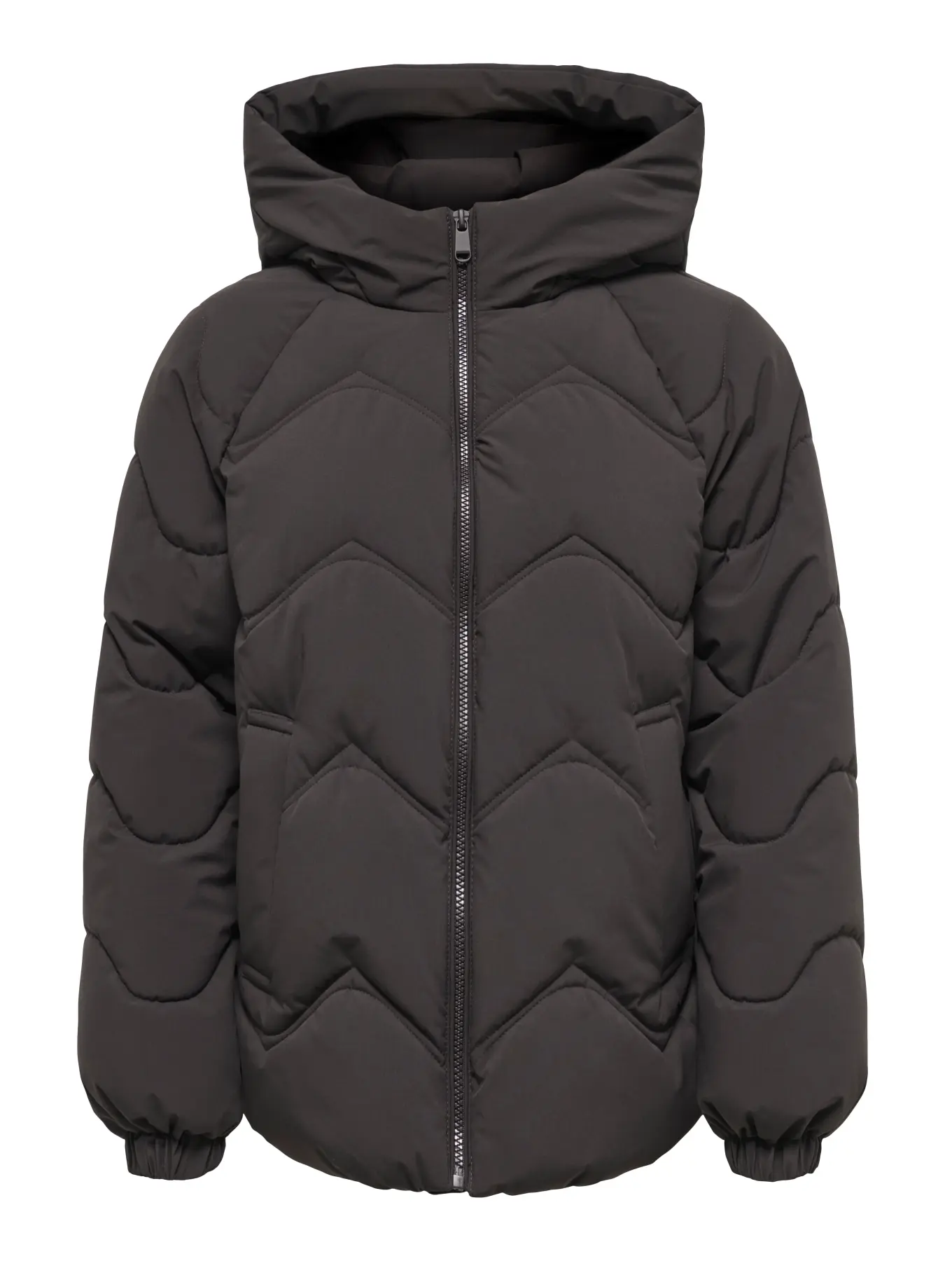 Jacqueline de Yong - Power Short Puffer Jacka Brun