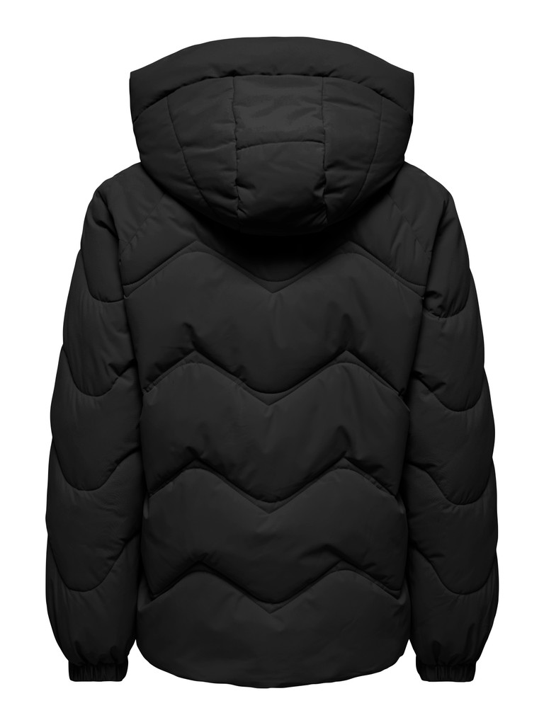 Jacqueline de Yong - Power Short Puffer Jacka Svart - 2