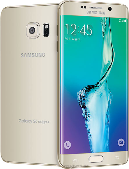 Samsung Galaxy S6 Edge Plus SM-G928F 32GB - 1 År Garanti Begagnad i Nyskick - Guld