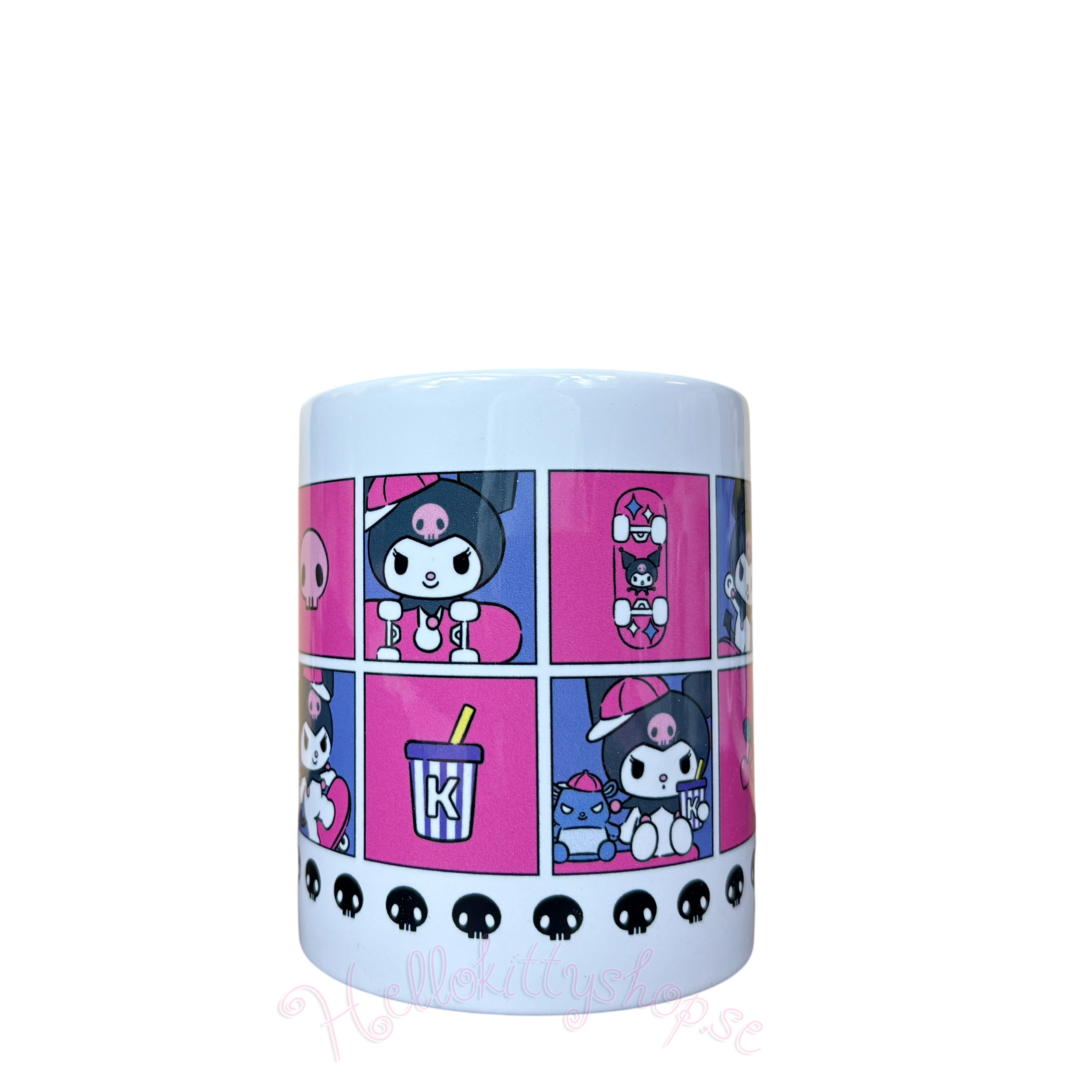 Kuromi Porslinsmugg 400 ml - Sk8 For Life - 3
