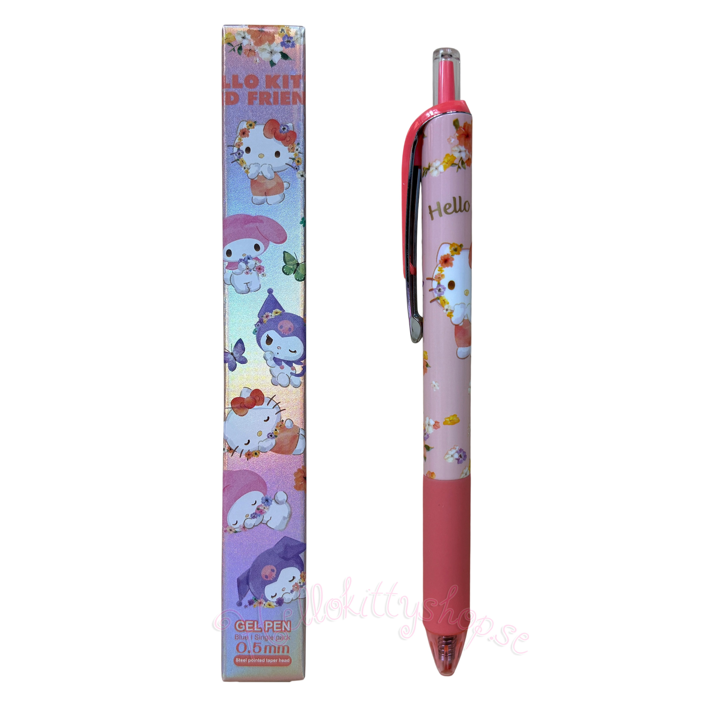 Hello Kitty and Friends Premium Gelpenna i Presentask - Hello Kitty