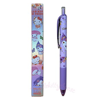 Hello Kitty and Friends Premium Gelpenna i Presentask - Kuromi