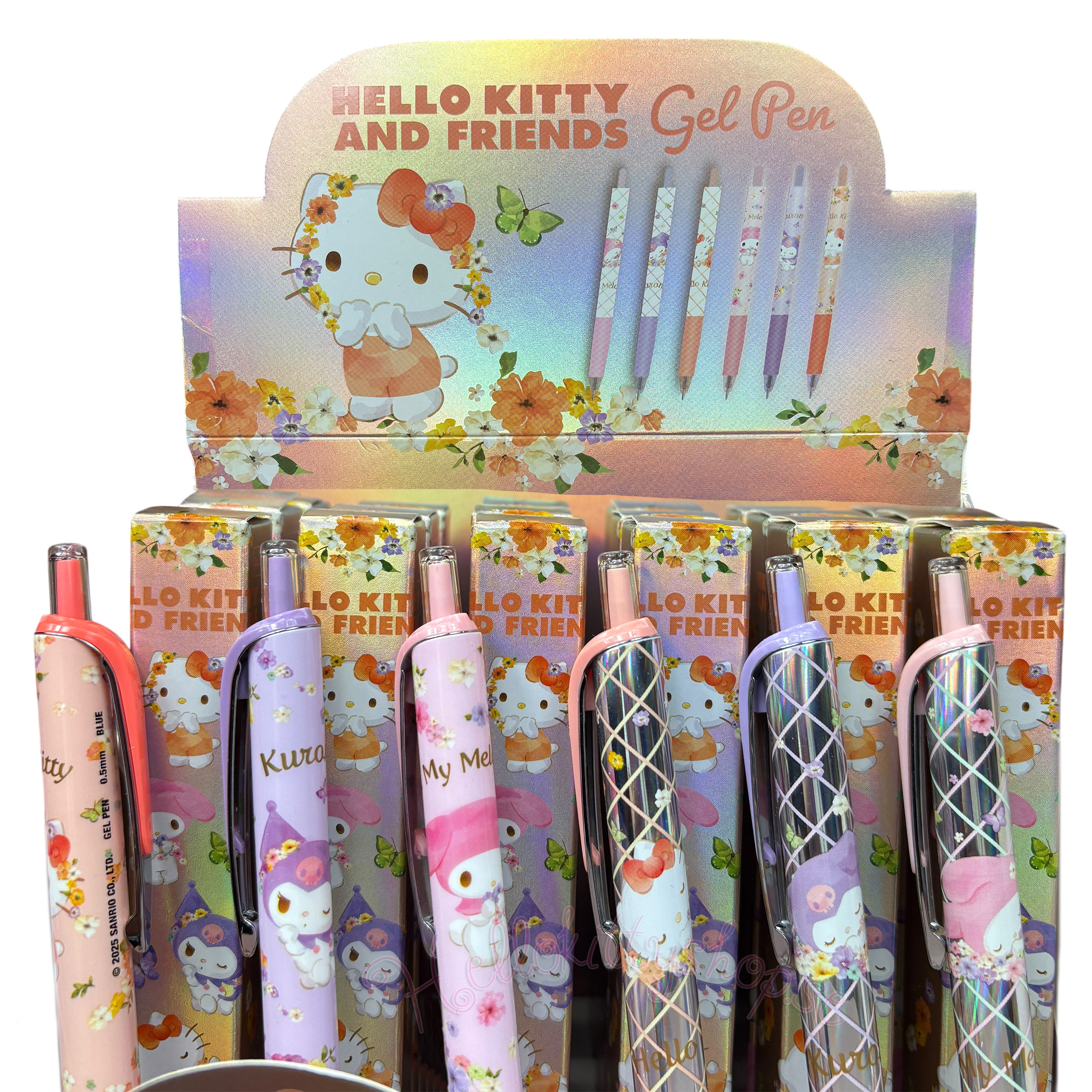 Hello Kitty and Friends Premium Gelpenna i Presentask - Kuromi - 6