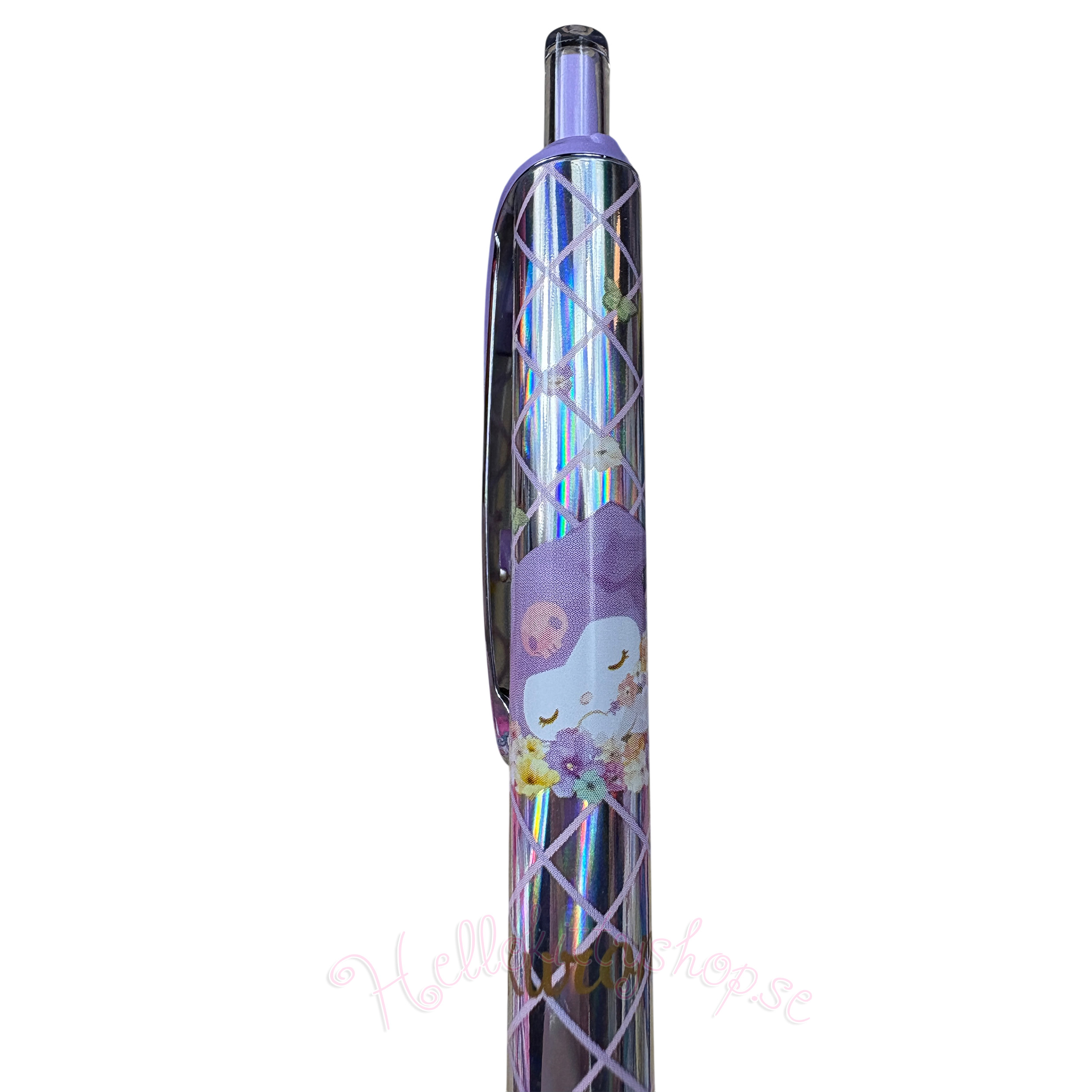 Hello Kitty and Friends Premium Holografisk Gelpenna i Presentask - Kuromi - 2