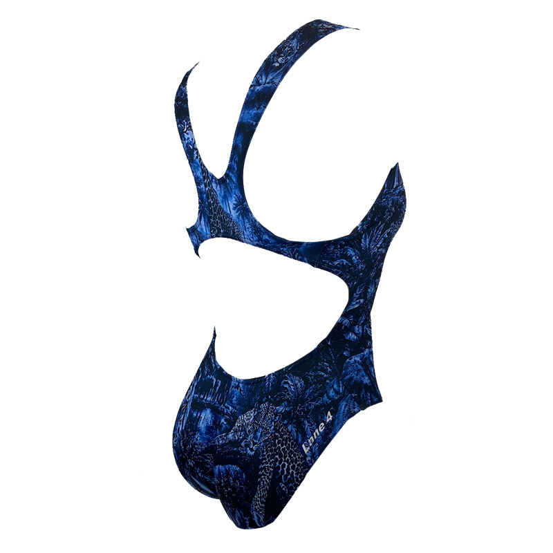 Women's Safari Blue XM Swimsuit - Lane 4 - 3