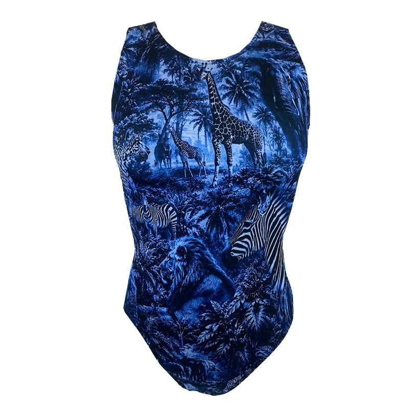 Women's Safari Blue XM Swimsuit - Lane 4