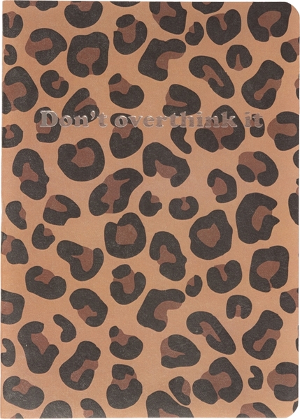 Note book leo "Don´t overthink it"