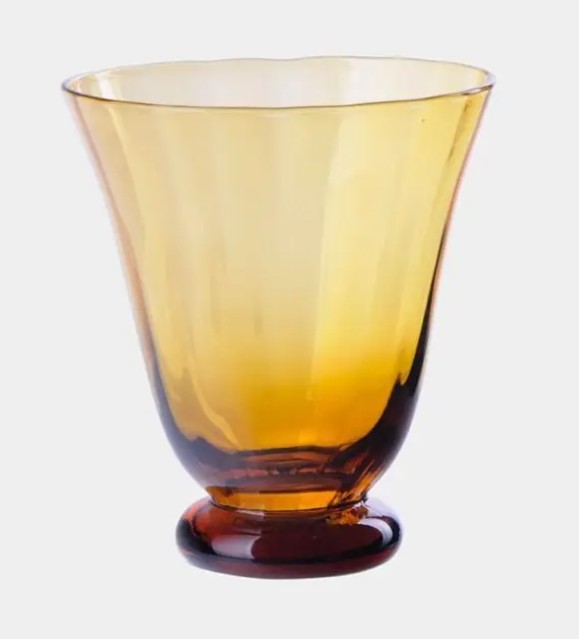 Boule glas amber