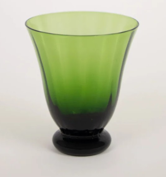 Boule glas grön
