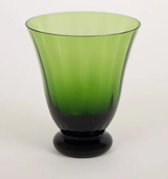 Boule glas grön