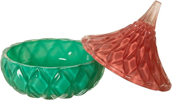 Bonbonniere green/pink - 2