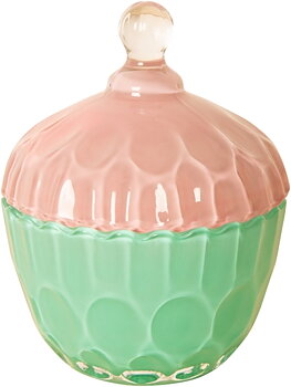 Bonbonniere green/pink