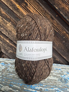 Alafosslopi 2681 Mocha Tweed, 100gr, Istex Järbo