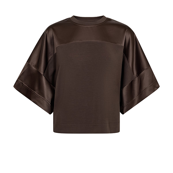 Mos Mosh - MMLeia O-SS Satin Sweatshirt Delicisio - 4