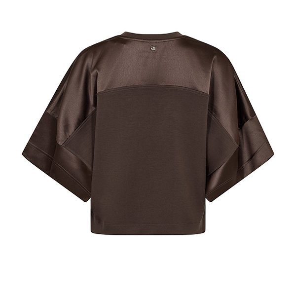 Mos Mosh - MMLeia O-SS Satin Sweatshirt Delicisio - 5