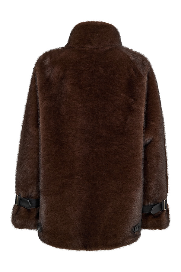 Mos Mosh - MMNanette Faux Fur Jacket Delicioso - 6