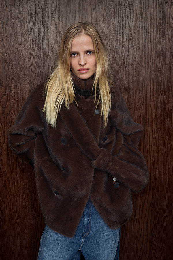 Mos Mosh - MMNanette Faux Fur Jacket Delicioso - 12