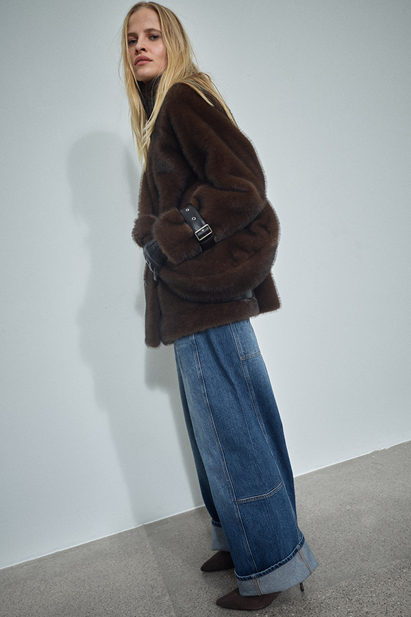 Mos Mosh - MMNanette Faux Fur Jacket Delicioso - 13