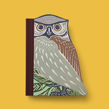 Eclectionery : Owl Notable Book - Formutskuren skrivbok i lyxig utformning