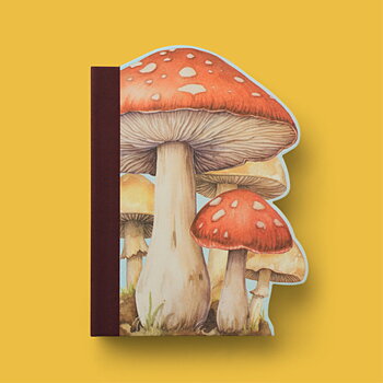 Eclectionery : Toadstools Notable Book - Formutskuren skrivbok i lyxig utformning