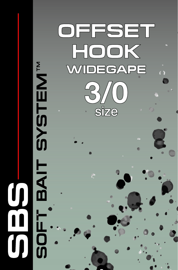 Darts - OFFSET HOOK - WIDE GAPE Stl. 1 - 4