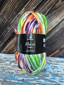 Merino Mega 221409 All Hallows Eve 100gr Svarta Fåret