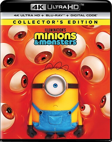 Minions & Monsters - Colletor's Edition (BLU-RAY 4K ULTRA HD + BLU-RAY)