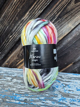 Merino Mega 221406 Spring Feels 100gr Svarta Fåret