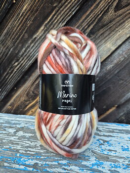 Merino Mega 221405 Neutrals 100gr Svarta Fåret