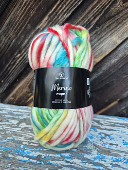 Merino Mega 221408 Unicorn 100gr Svarta Fåret