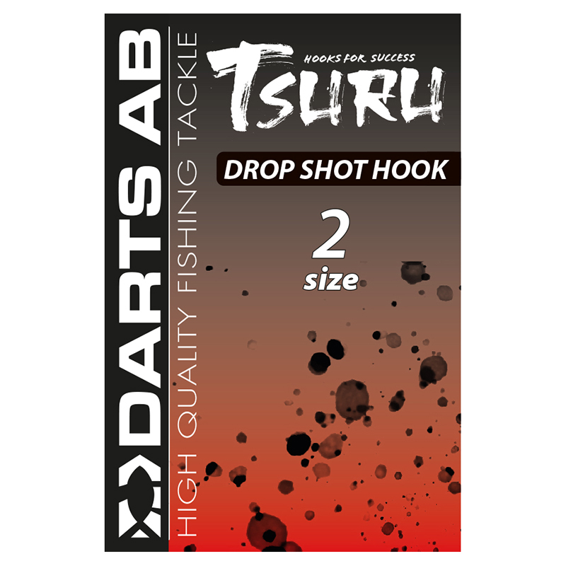 Darts - TSURU DROPSHOT HOOK Stl. 1 - 2