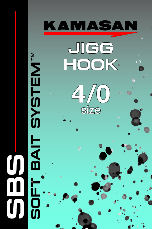 Darts - KAMASAN JIGG HOOK Stl. 4/0 - 4