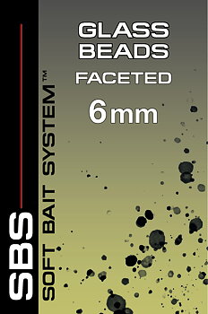 Darts - GLASS BEAD - FACETT 6mm