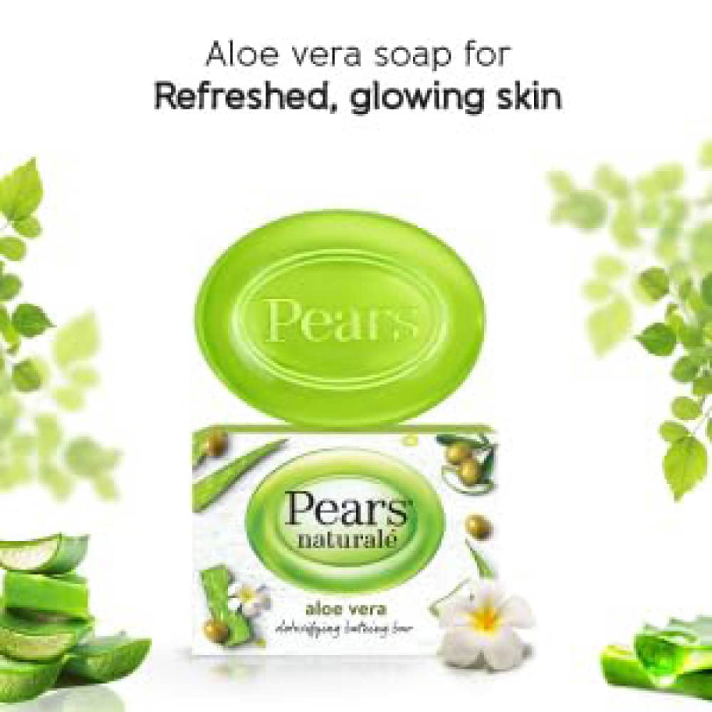 Pears Naturale Aloe Vera Soap Bar 100g - 4