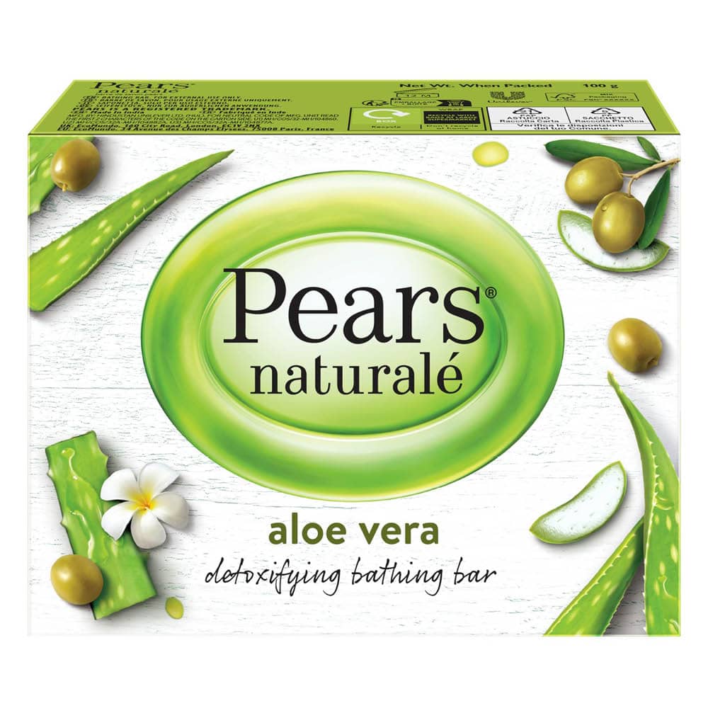 Pears Naturale Aloe Vera Soap Bar 100g
