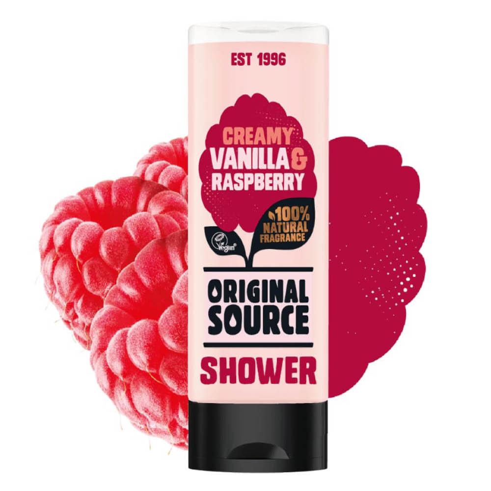 Original Source Vanilla & Raspberry Shower Gel 250ml - 6