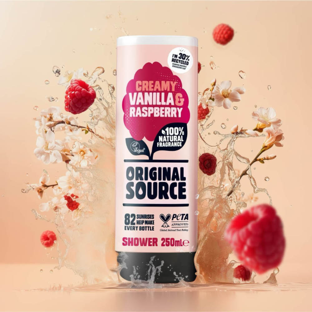 Original Source Vanilla & Raspberry Shower Gel 250ml - 5