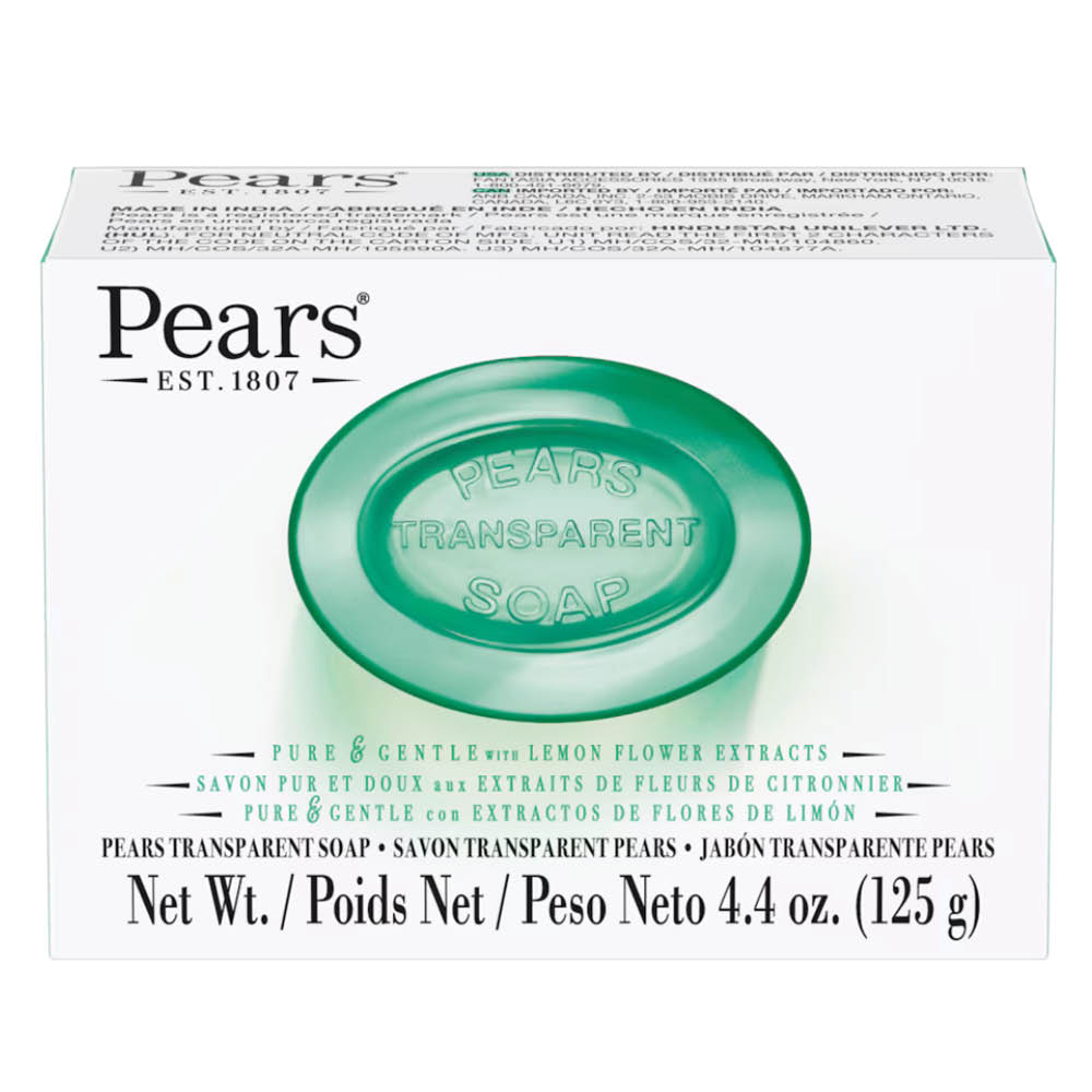 Pears Pure & Gentle Lemon Flower Extracts Soap Bar 125g