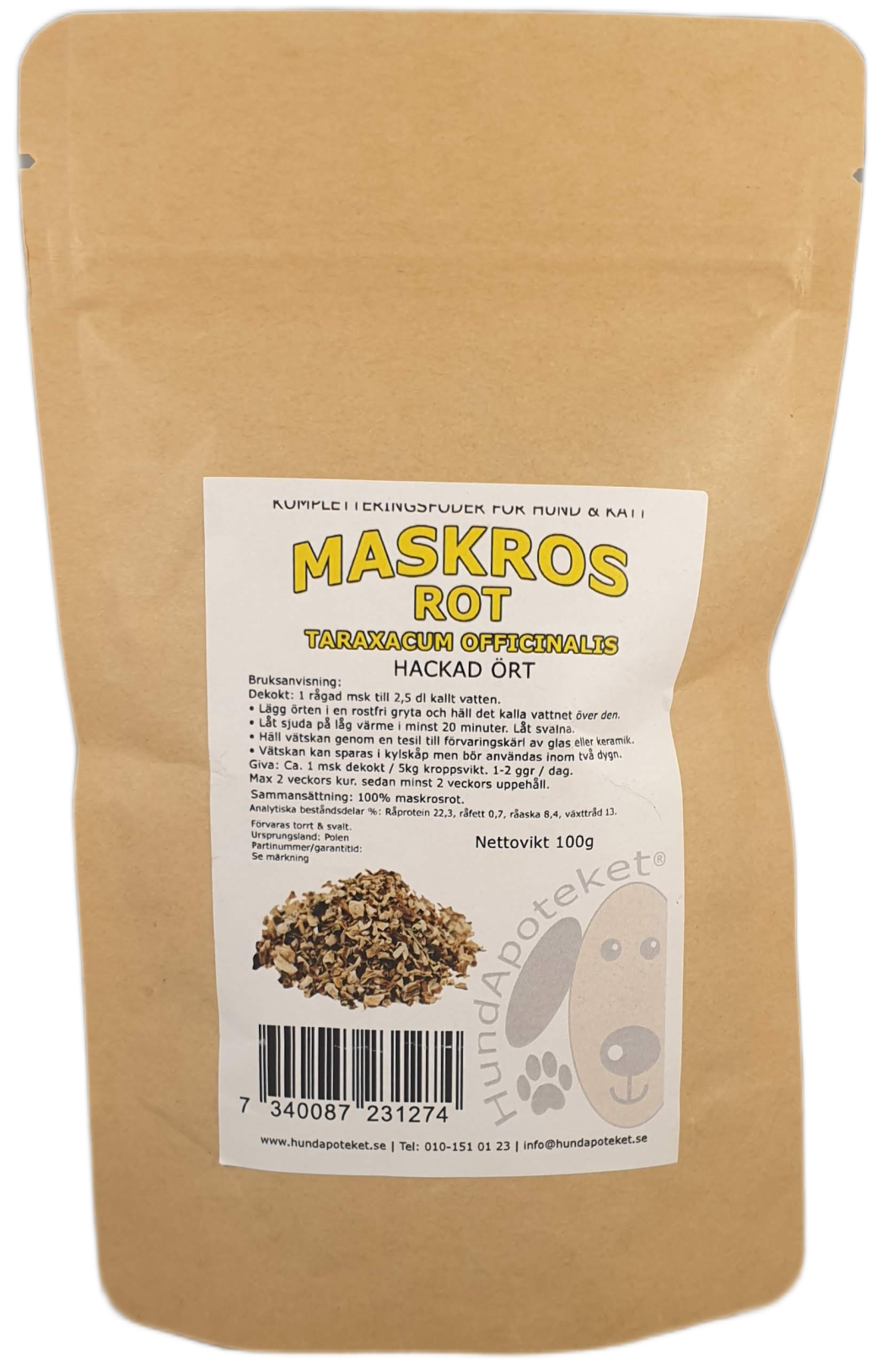 Maskrosrot HundApoteket