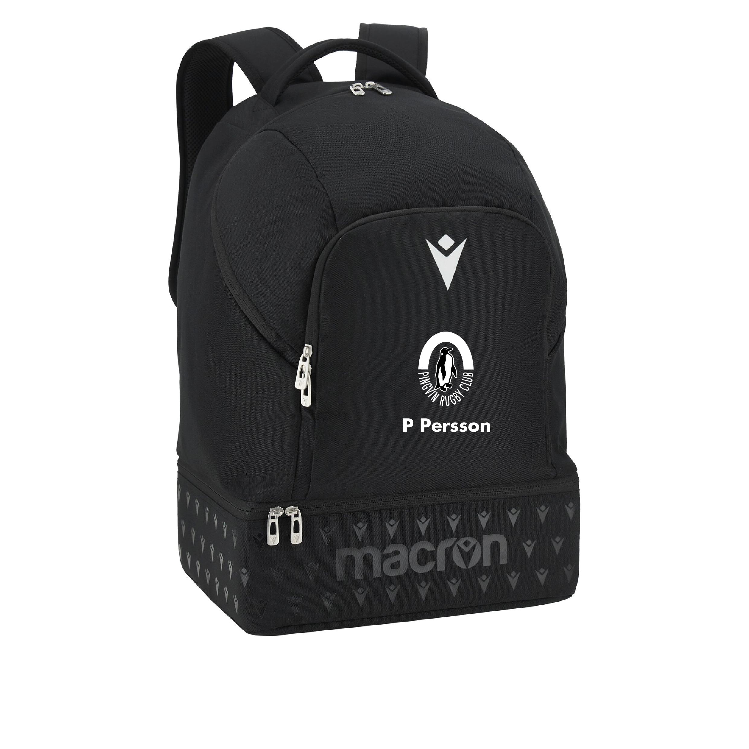 Macron Rookie Backpack Large (Pingvin Rugby Club)