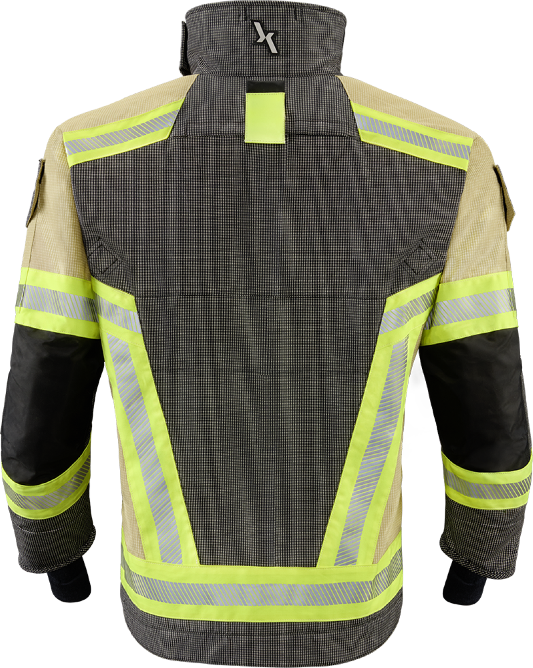 Brannbekledning for Røykdykking TEXPORT FIRE EVO ONE Jakke i Mørk blå/Gold farge, Neste generasjons røykdykkerbekledning. Lansert under Interschuts messen. - 5