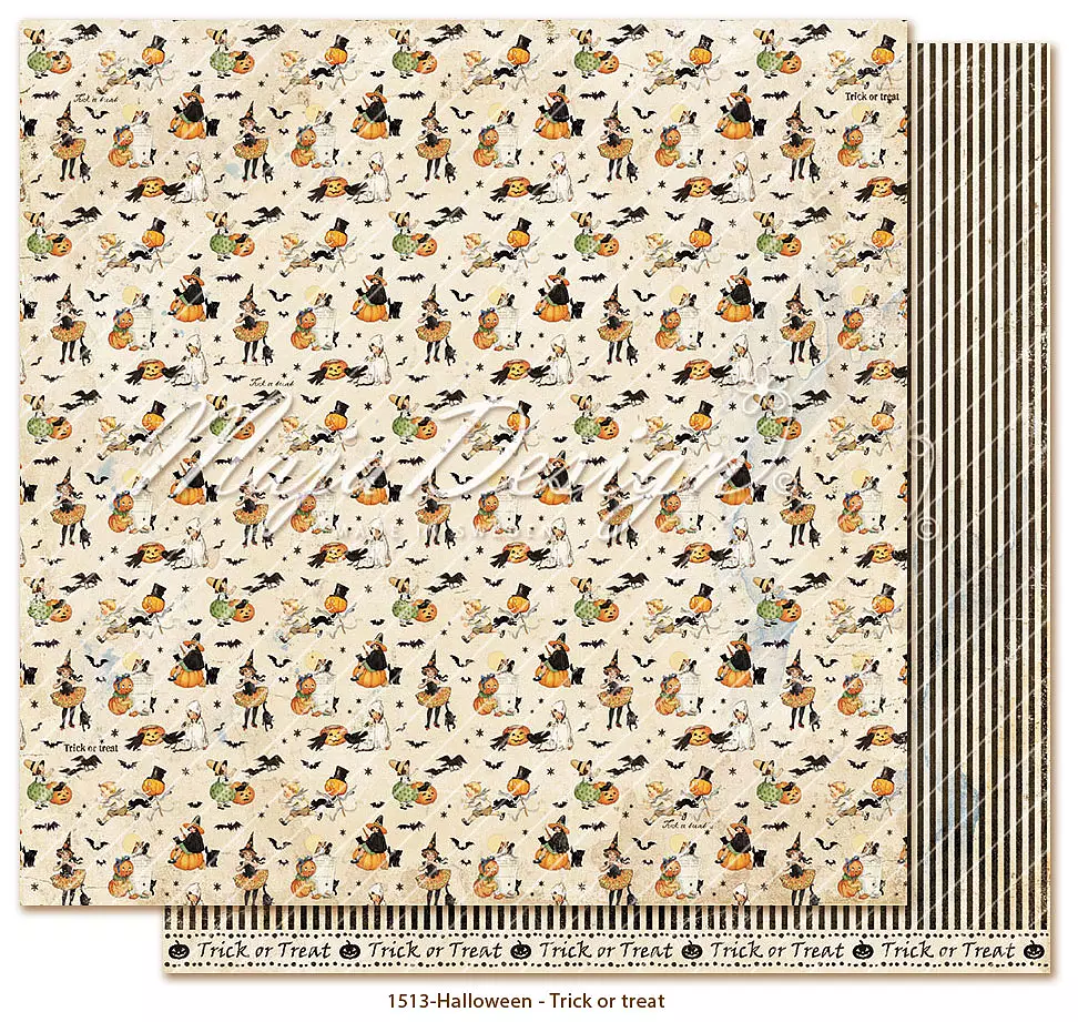 MAJA DESIGN  -Halloween - 6x6" Paper pack - 5