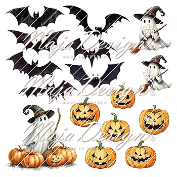 MAJA DESIGN  -Halloween - 6x6" Paper pack
