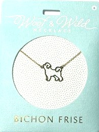Halsband Woof & Wild Bichon Frise  2-pack