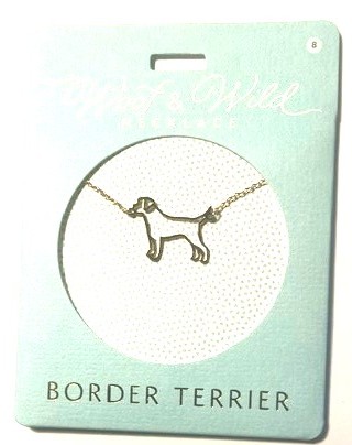 Halsband Woof & Wild Border Terrier  2-pack