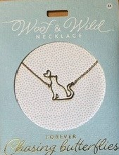 Halsband Woof & Wild Butterfly Kiss Cat  2-pack