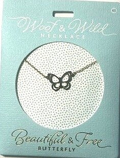 Halsband Woof & Wild Butterfly  2-pack