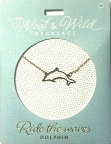 Halsband Woof & Wild Dolphin  2-pack