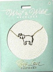 Halsband Woof & Wild Elephant  2-pack